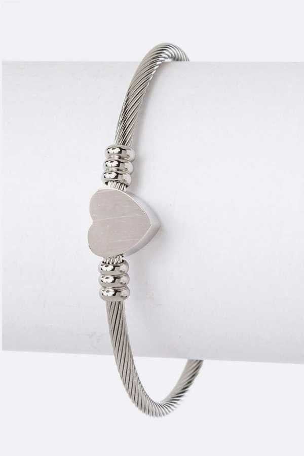 Heart Charm - Bracelet