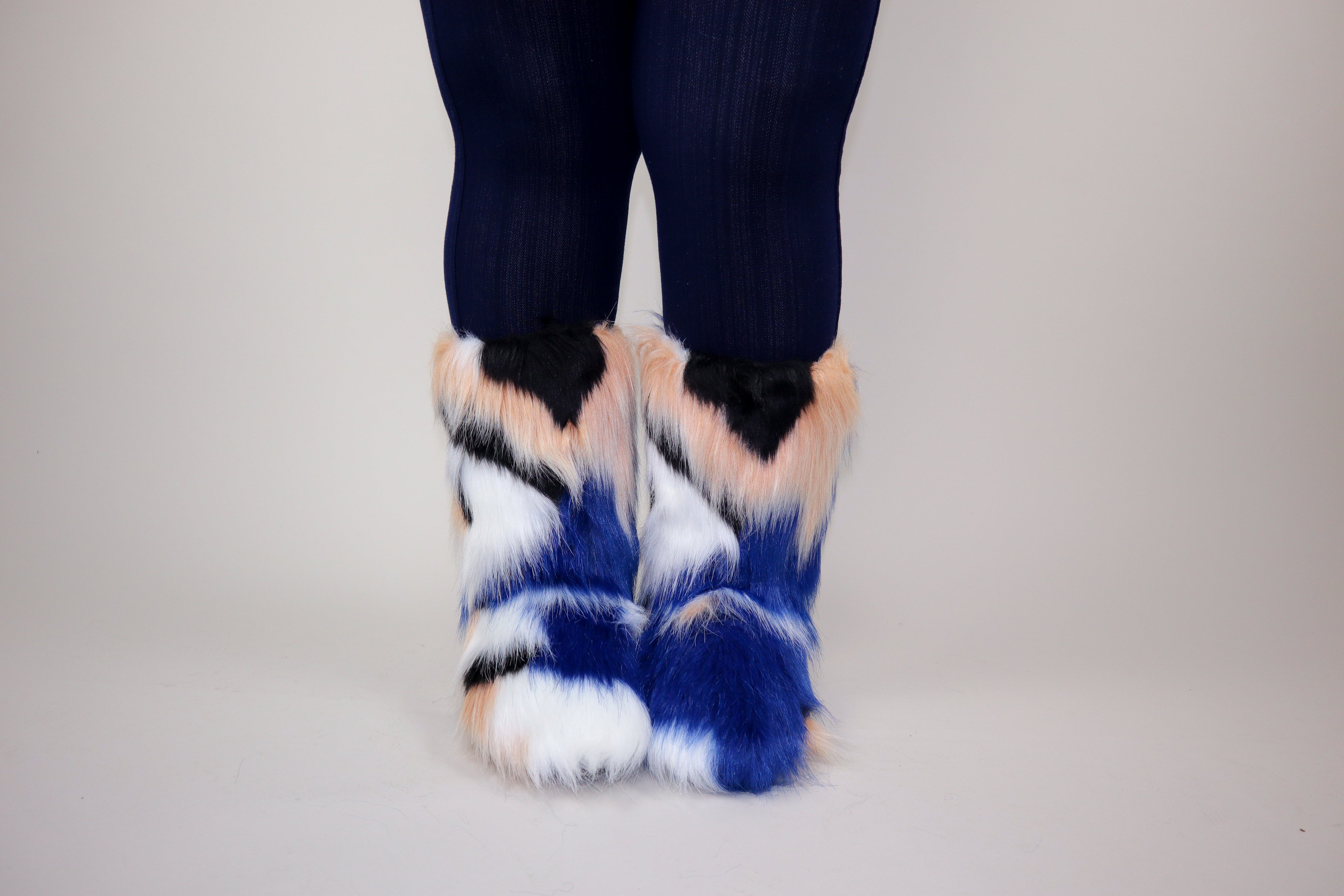 Sapphire - Fur Boots